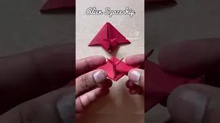 Easy Origami Spaceship Short | DIY Paper Alien Ship | InnoVatioNizer #spaceship #diyspaceship