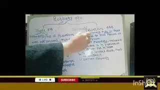 Robbery |When Theft & Extortion convert to Robbery| Punishment |