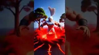 Red Crystal Opened a Fire World Portal 🔥 #shorts #cartoon