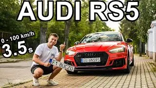 Ależ to ma przyspieszenie! Jeżdżę autem za 550.000 zł! Nowe Audi RS5
