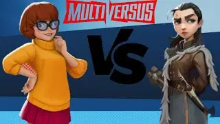 Velma VS Arya Stark - Multiversus Gameplay