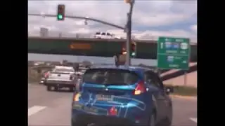 STUPID DRIVER ALERT, CHEYENNE, WYOMING: PAC MAN CAR GOBBLES UP TRAFFIC VIOLATIONS!!!