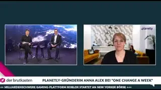 Planetly-Gr&uuml;nderin Anna Alex bei 
