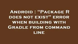 Android : 
