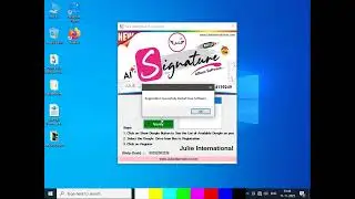 Julie signature Album  setup