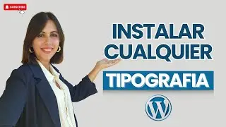 🔤 Instala Tipografías en WordPress con Use Any Font - Tutorial 2024