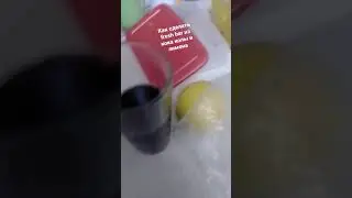 как делать fresh bar из колы и лимона.