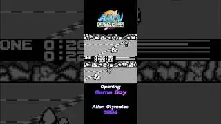 Alien Olympics Opening Game Boy #gameboy #nintendo #games #Retro #alien #olympics #1994 #aliens