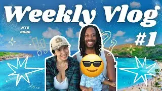 Celebrating New Year&rsquo;s in Hawaii 🌺 | Mochi Making, Dreadlocks & Family Dinner | Weekly Vlog #1