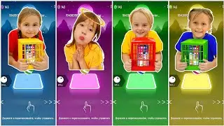 Vlad & Niki - Coffin Dance Song 🎶 Tiles Hop Edm Rush Game 🎮 Who is Best ? #6