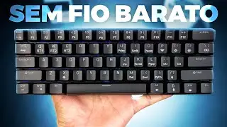 TECLADO MEC&Acirc;NICO 60% BLUETOOTH, CABO e BARATO!!! - BIitzwolf BW-KB0