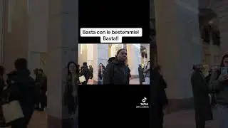 Basta con le bestemmie! Basta.