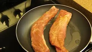 Filet de porc aux pommes