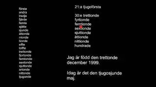 Ordningstal
