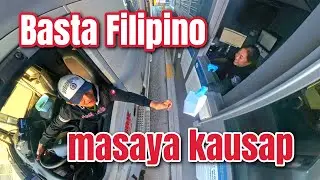 The Pinay USA Border Officer Evidently is a Role Model and Respected #lakaytrucker 