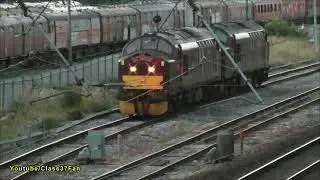 West Coast Railways 37668 / 37685 at Carnforth 15th July 2021