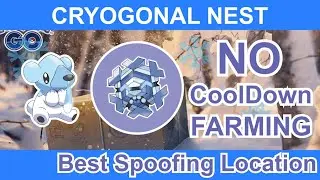 Cryogonal Nest Farming Location Coordinate Pokemon Go PGSharp 2020