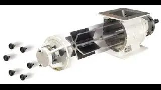 What are the Main Components of a Prater Rotary Airlock Valve?