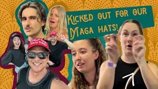 We Get KICKED OUT of a bar for wearing our MAGA HATS! Liberals are UNHINGED!