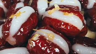 一秒去红枣核，打造极速版“心太软”，1 Sec Remove Date Pit Sweet Rice Ball