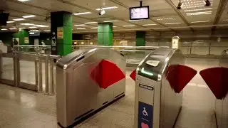 Singapore MRT ride from Novena to Dhoby Ghaut train station