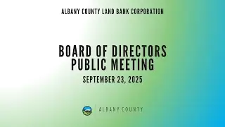 September 2025 | Board Meeting