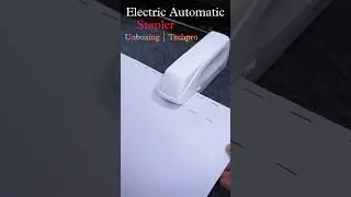 Amazing Gadget Electric Automatic Stapler #shorts #stapler #gadgets #tech #technology