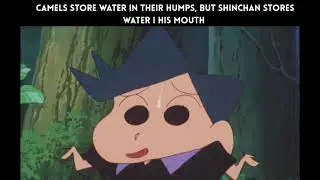 Shinchan stores water in his mouth 🤣 #shinchan #subscribe #like #funny #water #shinchanthuglife #pro