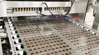 300 Gummy candy production line running gummy machine машина для приготовления мармеладных конфет