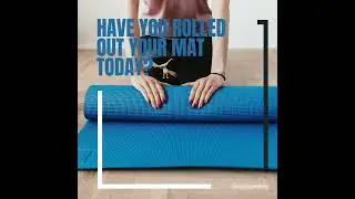 Have you rolled out your mat today? #motivation #pilatesstrong #pilates #inspiration #pilatestrainer