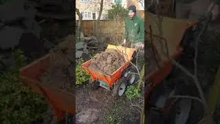 Belle bmd300 mini dumper loading into skip uk