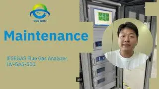 Real UV-DOAS and NDIR Gas Analyzer Calibration: Maintenance. Part 6 #calibrations #gas #gasanalyzer