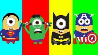 Learn with Minions - Despicable me 3 - Cartoons For Kids TV