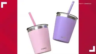 Recall: 346K children's cups sold on Amazon recalled due to high levels of lead