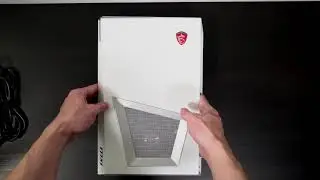 MSI Trident 3 Arctic unboxing