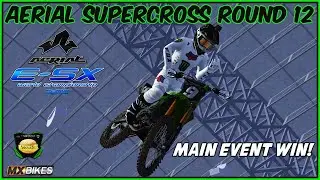 AERIAL SUPERCROSS 250 ROUND 12 - Arlington 3 | Full Main Event | MX Bikes