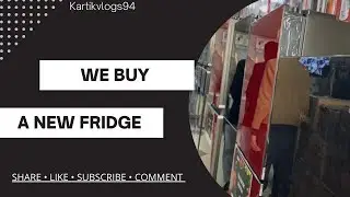 We buy a new fridge🙏my friend make a good shayri😂