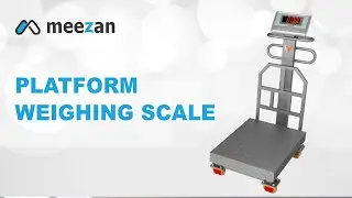 PLATFORM WEIGHING SCALE (TROLLEY WITH 4 WHEELS)