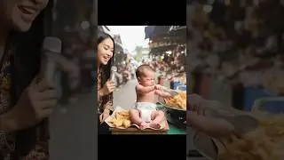 Ngakak Savage 🤯 Bayi AI Jualan di Pasar Sindir Orang Gede Cari Kerja 🤣🔥&rdquo;
