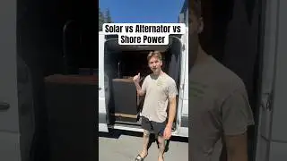 I Tested Solar vs Alternator vs Shore Power Charging!