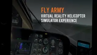 Fly Army virtual reality helicopter simulator experience in Canberra