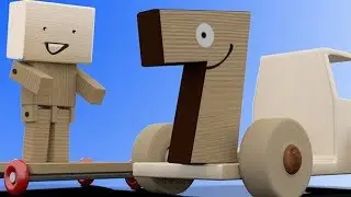 Numbers Song, Learn Numbers with The Cars 123 | 3D Nursery Rhymes for Kids