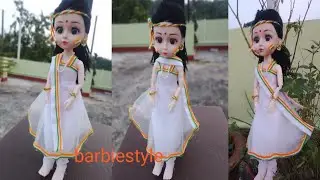 Barbie Video || Independent Dance Dress || #Barbiestyle #Barbie #Diy #Dress #relatable #Doll