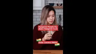 Hungover People Try Asian Hangover Cures - India Coconut Water