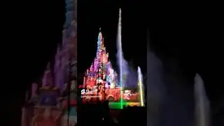 Hongkong Disneyland Fireworks Display 2023 #shorts #