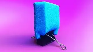 20 CLEVER LIFE HACKS WITH SPONGES