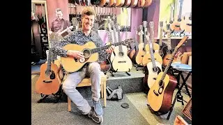 Ralph Schut a Sigma Guitars SOMR-35HM LIMITED