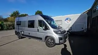 CAMPER wirh REAR LOUNGE. Swift Carrera 144 campervan tour.