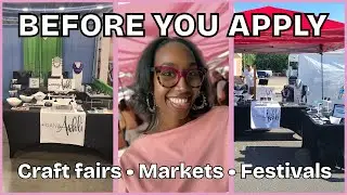 Applying to Craft Fairs? 5 Things Vendors Must Double-Check