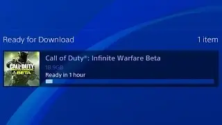 DOWNLOAD THE INFINITE WARFARE BETA EARLY